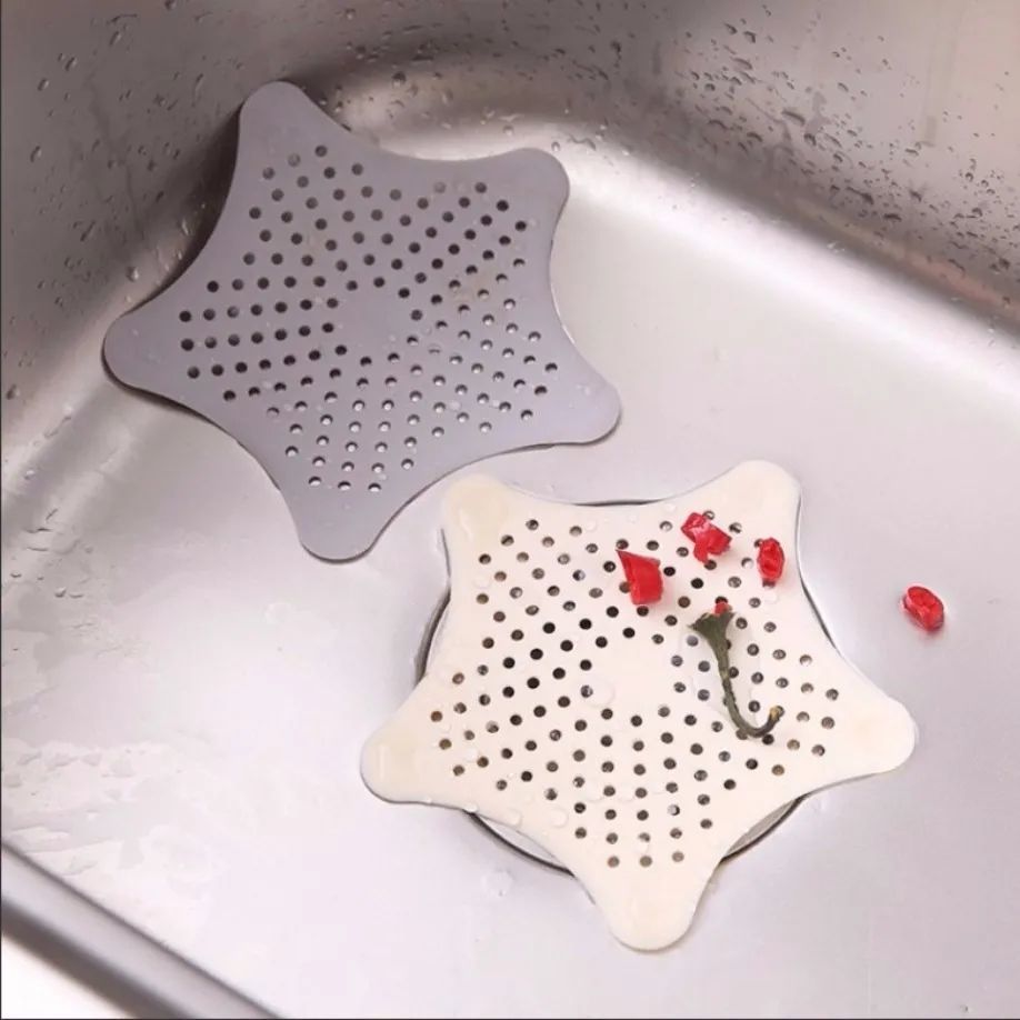 海星地漏吸盘厨房水池地漏垫防臭下水道防堵地漏盖浴室地漏垫子hx过滤