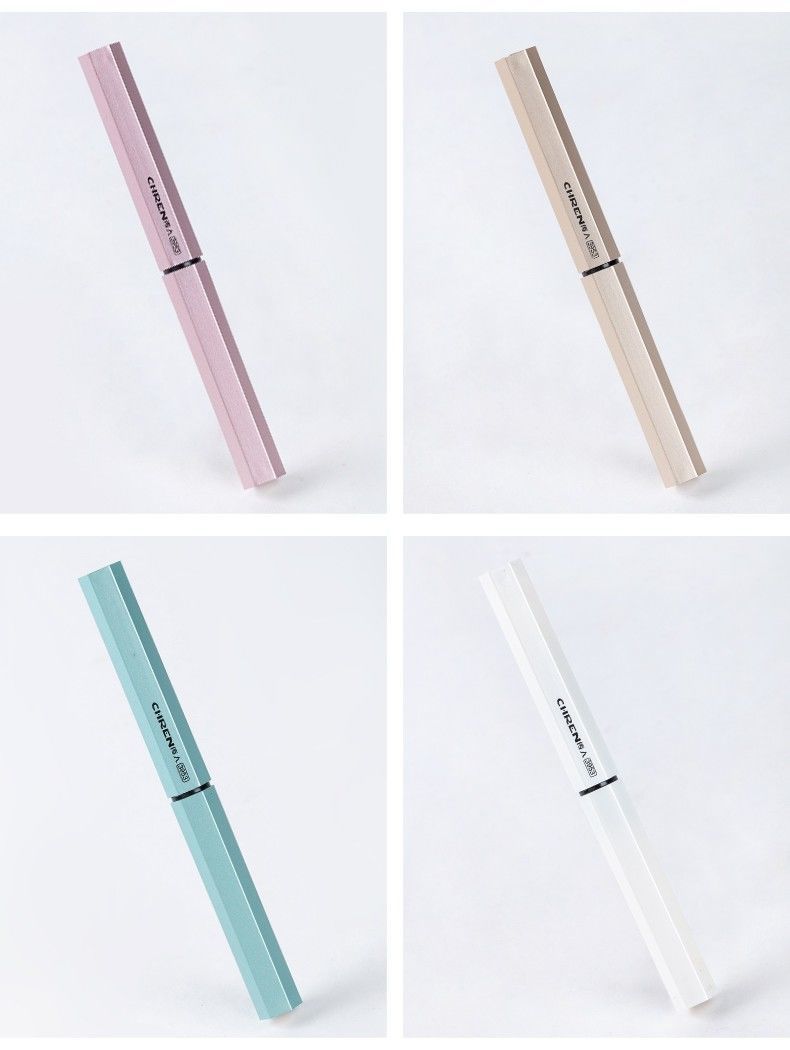 吸铁石钢笔磁力磁铁吸铁学生三年级学生专用女可爱墨囊笔黑白银3支