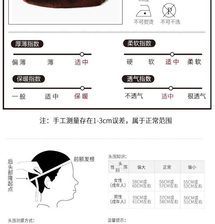 帽檐尺寸图解图片