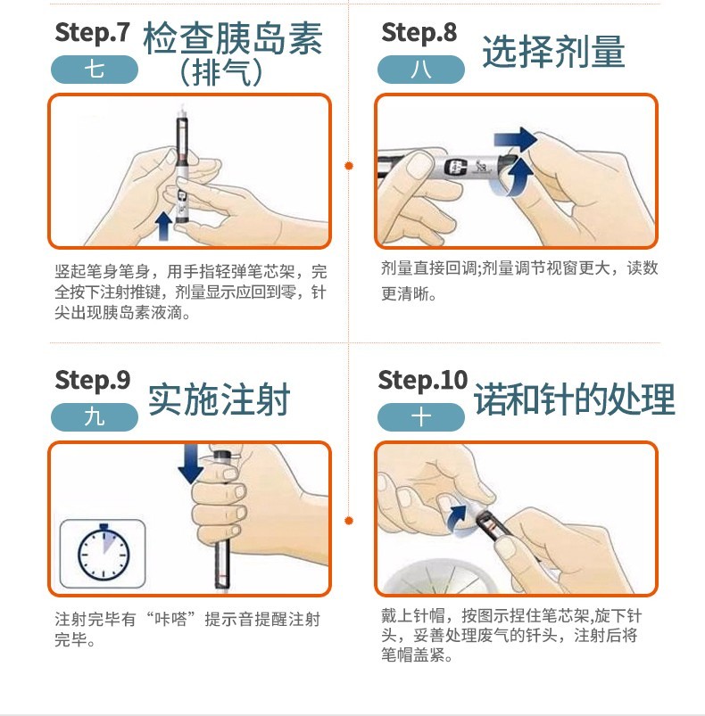 诺和笔诺和诺德诺和笔5胰岛素笔式数显注射器诺和灵胰岛素笔