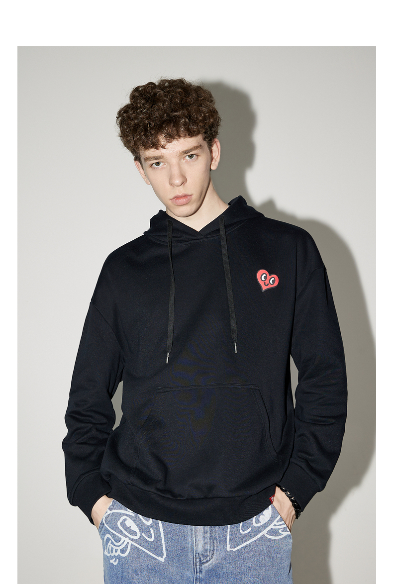 【查尔斯桃心】ecko犀牛连帽卫衣男潮牌2021秋季新款美式街头发泡印花