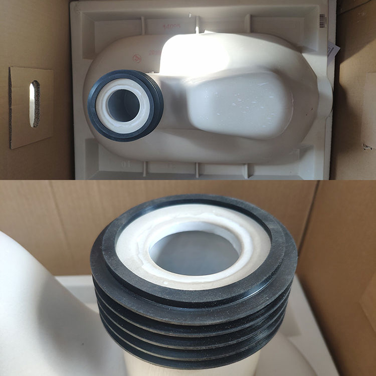 蹲便器陶瓷排水出水口密封圈排污管加厚密封圈转换11cm排水管胶圈四层