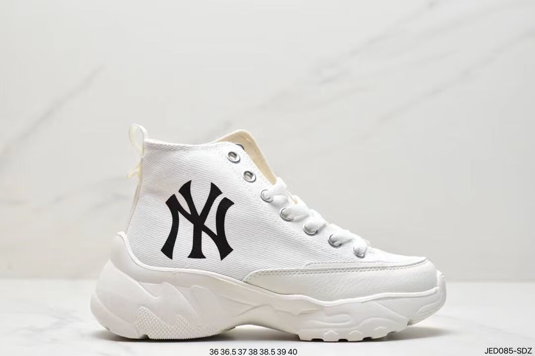 ny/mlbml波士顿红袜队ny限定厚底增高老爹鞋泫雅休闲运动女鞋hxm4372