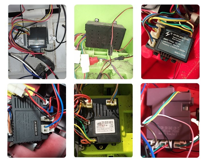 儿童电动车玩具车遥控器通用好来喜27mhz汽车童车遥控车配件栗色25号