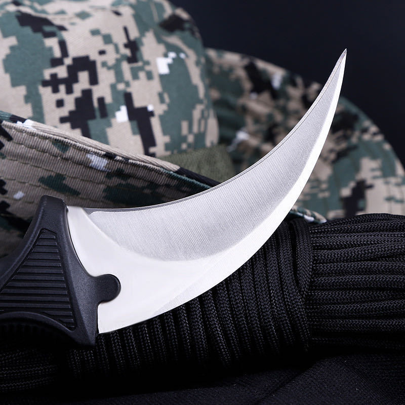 鹰爪刀小刀防身刀随身csgo爪子刀弯刀军刀户外刀具蝴蝶