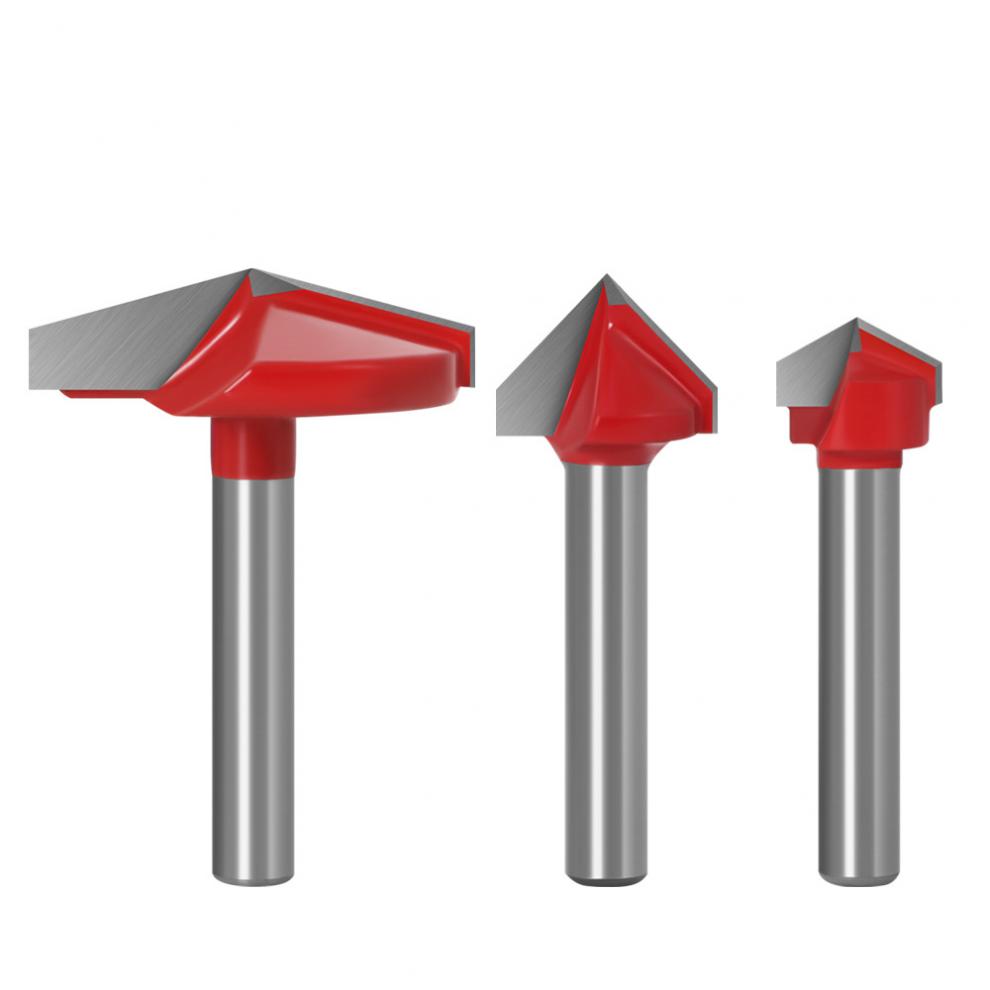 90度3d刀v型刀三维刀电脑雕刻刀雕刻木工刀v型铣刀木工v型61060