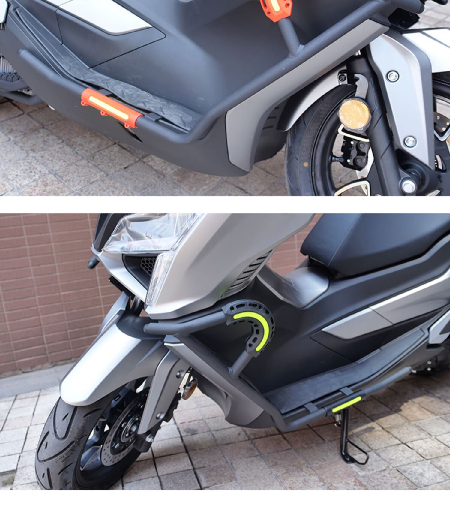 适用无极sr150gt保险杠护杠摩托车改装防摔防撞配件隆鑫lx150t 后杠