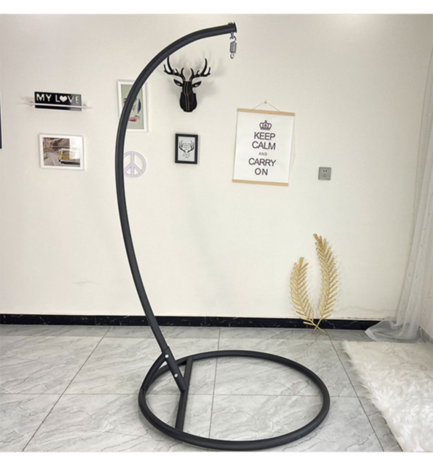 沙包吊式支架吊钩悬挂架子引体向上训练器材经典款吊架1米实心沙袋