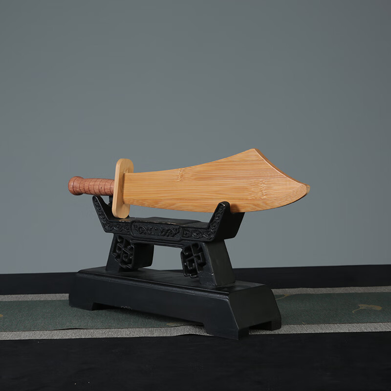 【轻奢高端】实木儿童玩具实木头小刀迷你款小木刀小朋友木质短刀款弯