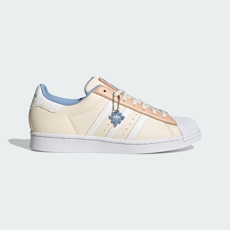 三叶草(adidas)阿迪达斯 superstar 女鞋 男鞋 黑白 贝壳头 小白鞋