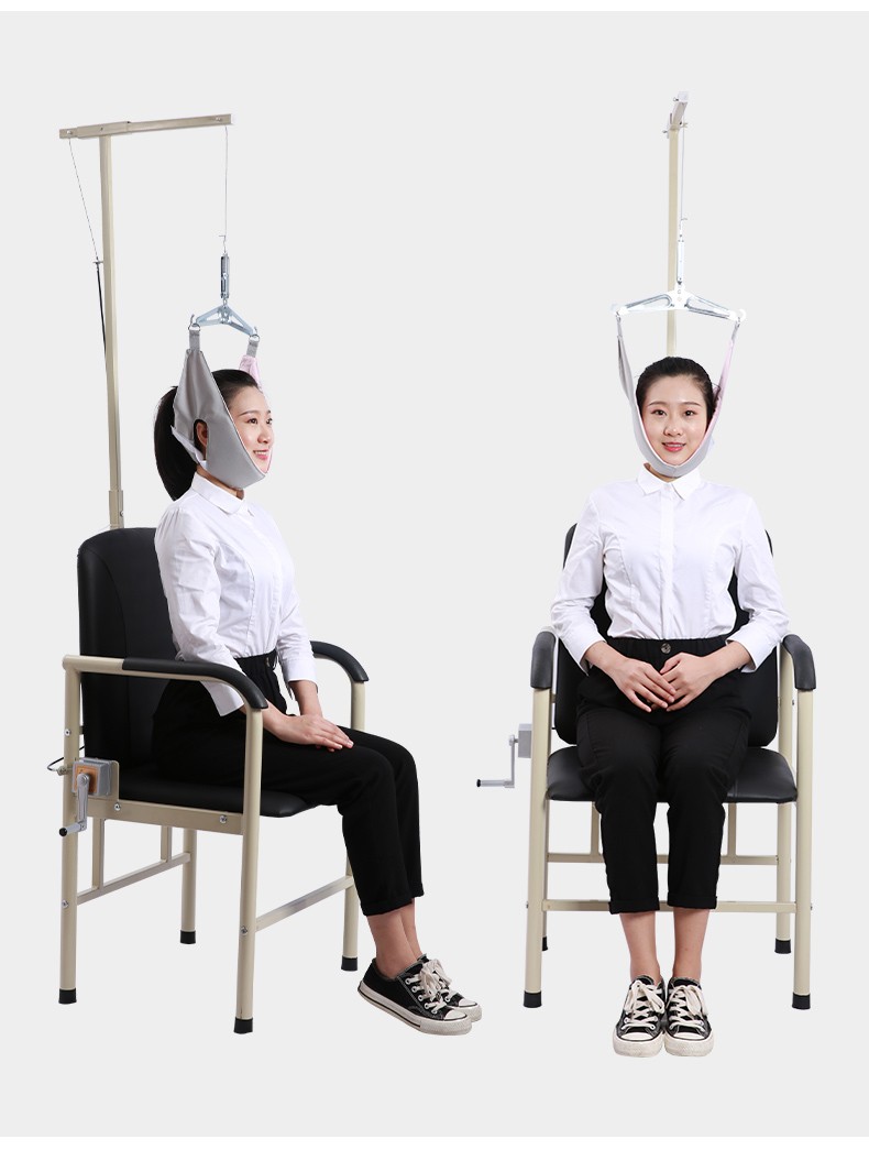 颈椎牵引器家用颈部牵引椅医用颈椎病治疗仪吊脖子矫正拉伸架理疗加固