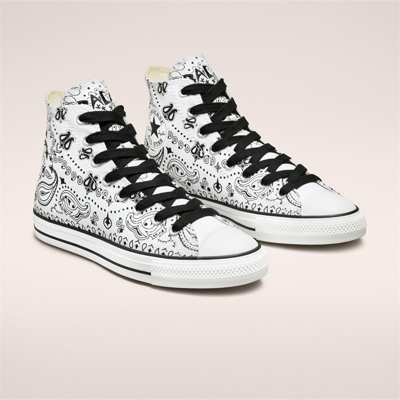 买手代购匡威converse cons chuck taylor男女同款baca印花高帮滑板鞋