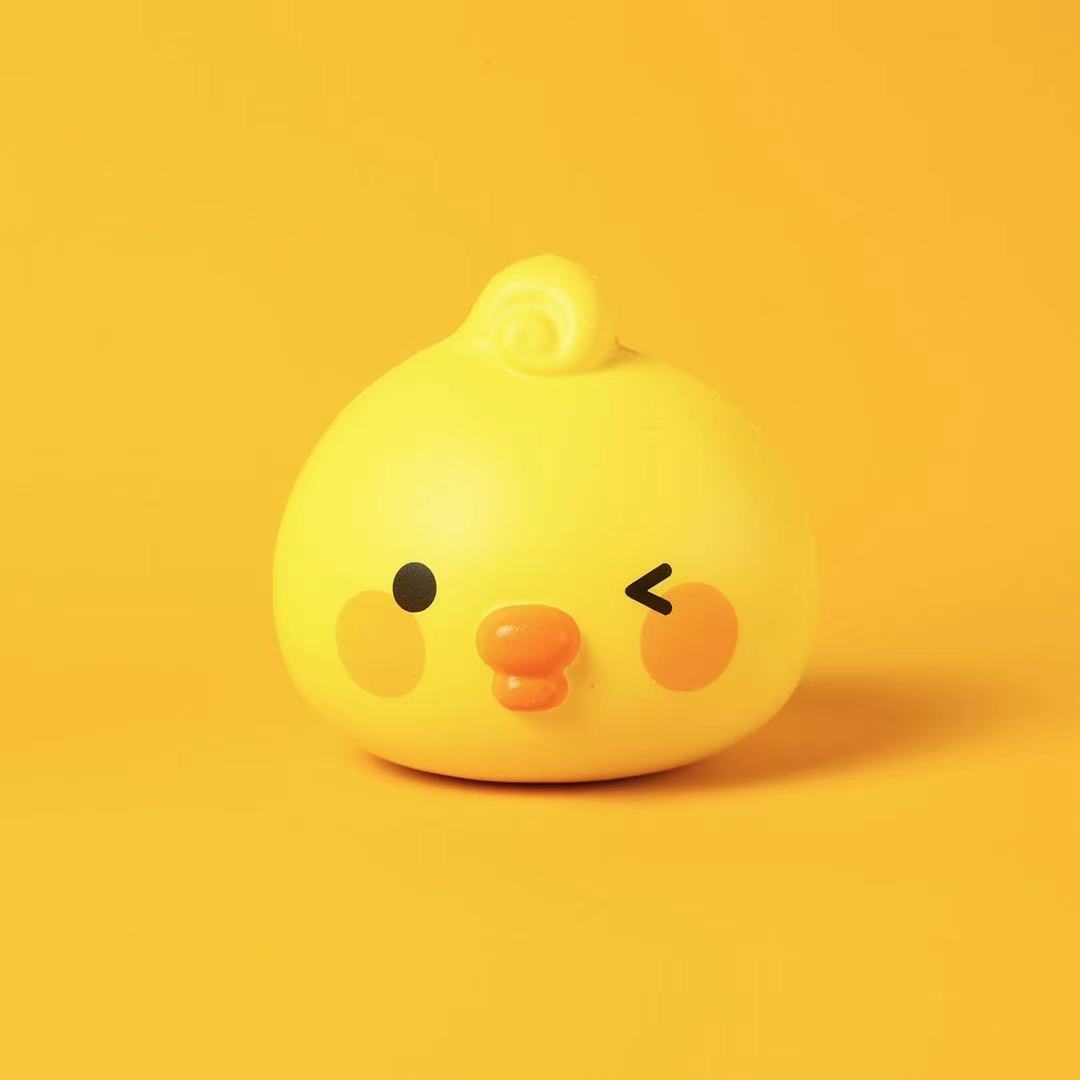 adultmoon小黄鸭慢回弹解压玩偶发泄神器捏捏乐上课无聊解压玩具送