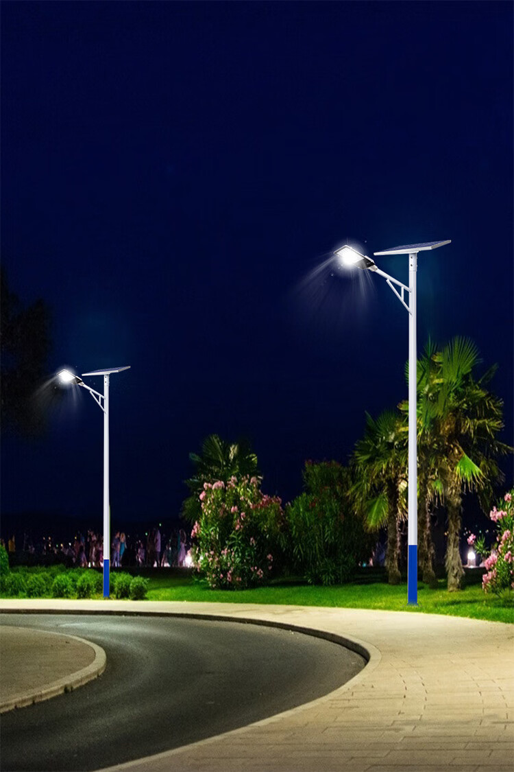 太阳能路灯杆子4米led太阳能路灯杆热镀锌加厚3米6米8米10米新农村