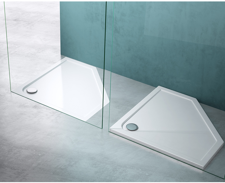 德国doporro北欧卫生间淋浴房底座亚克力防冻脚防滑防水加厚一体式