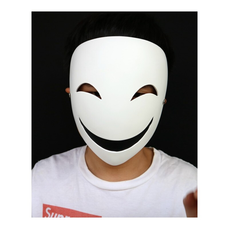 儿童孙次郎面具般若面具能剧面具鬼首小丑树脂面具工艺品喜剧面具奶爸