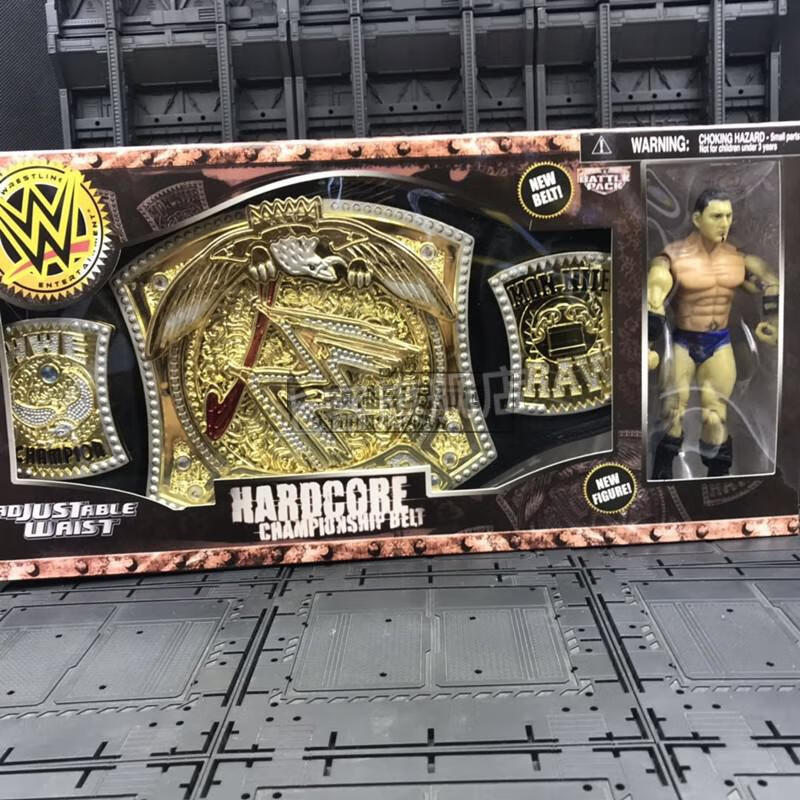 wwe金腰带wwe金腰带散打 格斗拳击比赛拳王塞纳葬者凯恩人偶 重量级