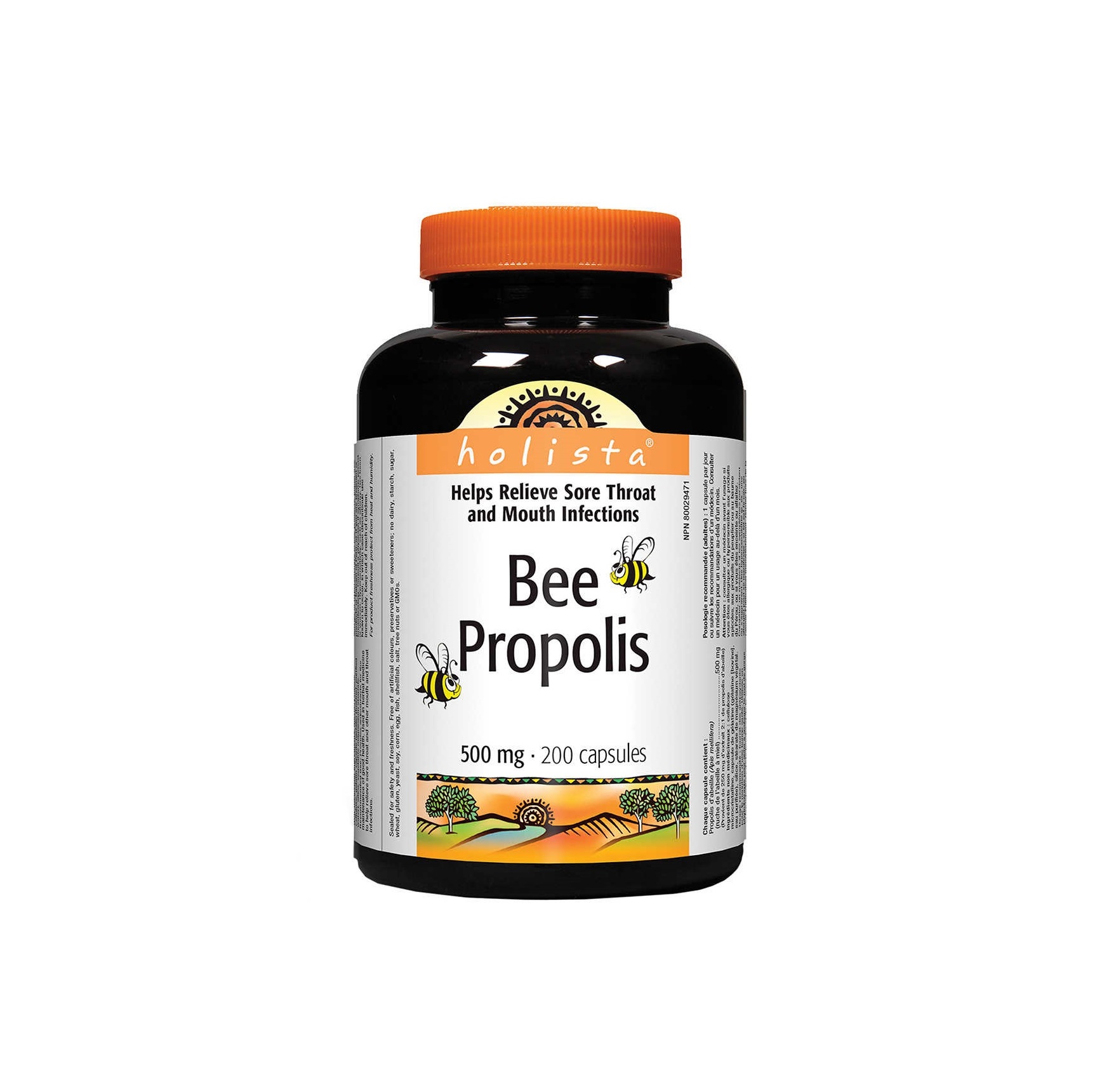 国内现货加拿大holistabeepropolis高浓度黑蜂胶软胶囊200粒