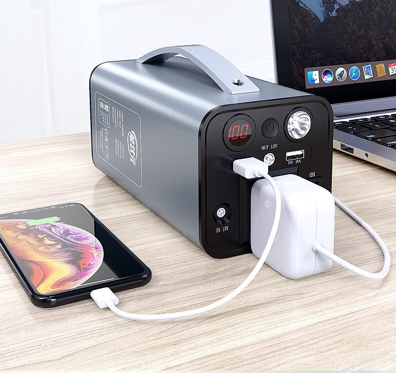 多功能汽车220v户外移动电源电瓶充电宝300w搭电神器 n17a高配豪华