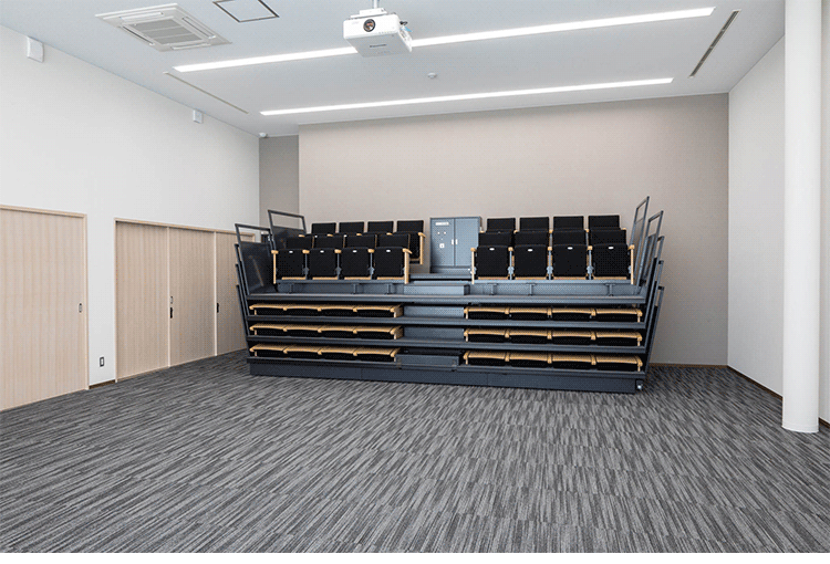 款场馆座椅电动伸缩看台座椅观众席手动移动剧场场馆连排椅厂家 定样