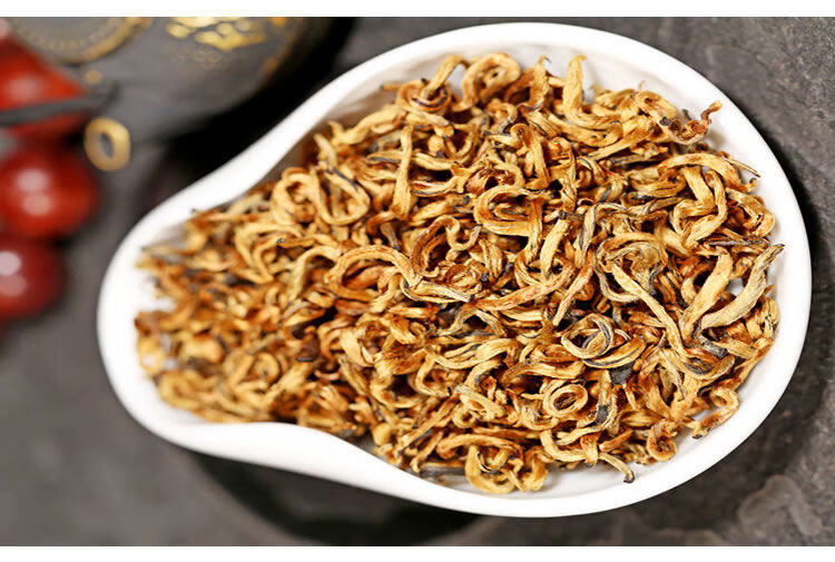 蜜香金芽滇红茶春茶云南金芽500克1斤功夫红茶叶南秋号 500g【图片