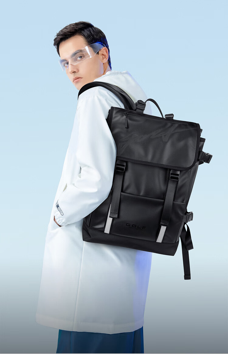 GOLF Laptop Backpack 15/16 Inch, Men's Casual Backpack for College Students, Business Trip And Outdoor Travel 4