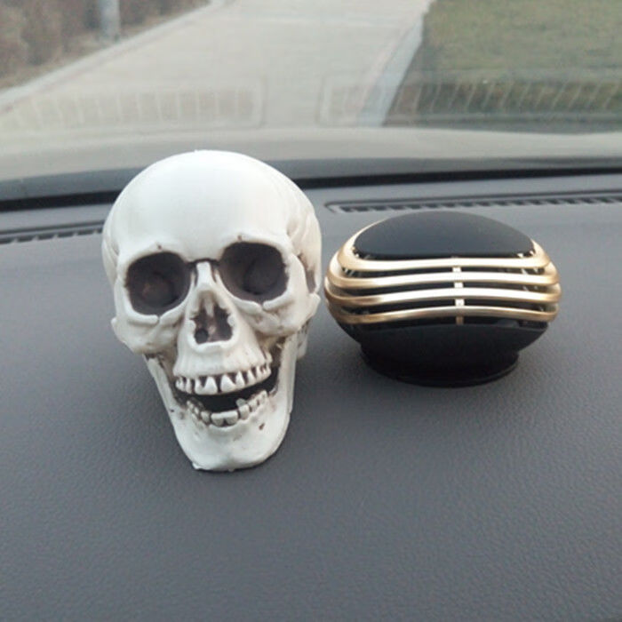 迎新必备仿真塑料骷髅头摆件死人头模型道具万圣节鬼屋吓人用拍摄影视