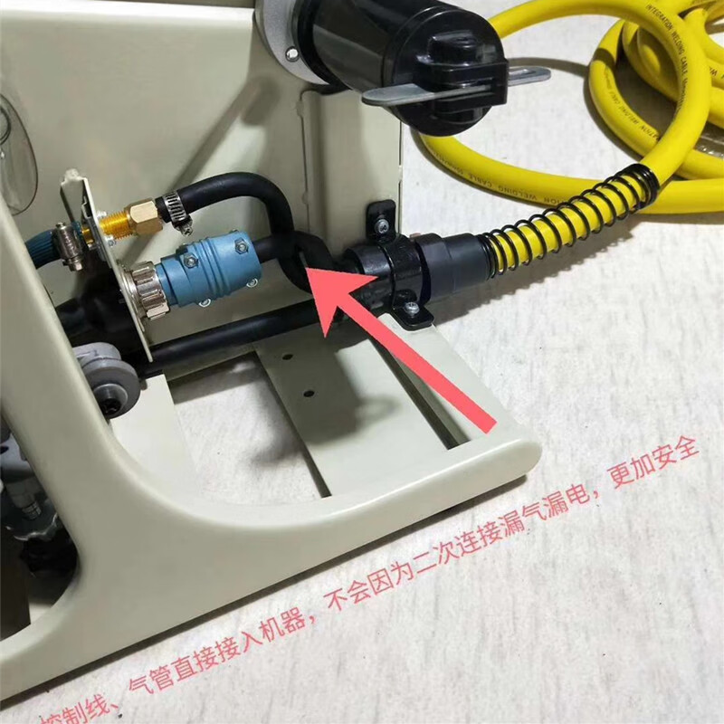 二氧化碳气保焊三合一一体线连接线控制线焊把线二保焊机配件大全50