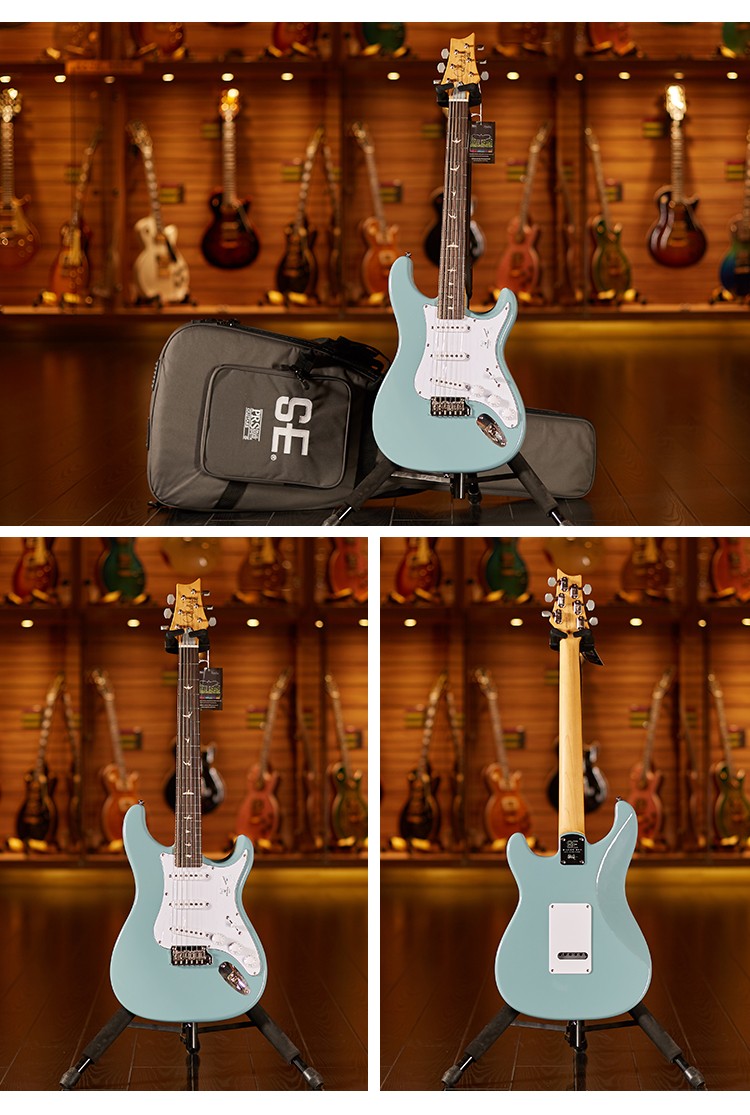 世音琴行 prs se silver sky john mayer jm签名款 22品 印尼产电吉他
