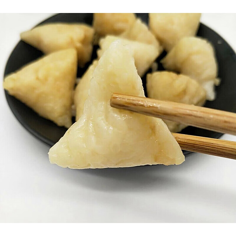 金惟他 迷你小粽子一口粽白米原味无馅糯米粽方便儿童早餐酒店速冻半