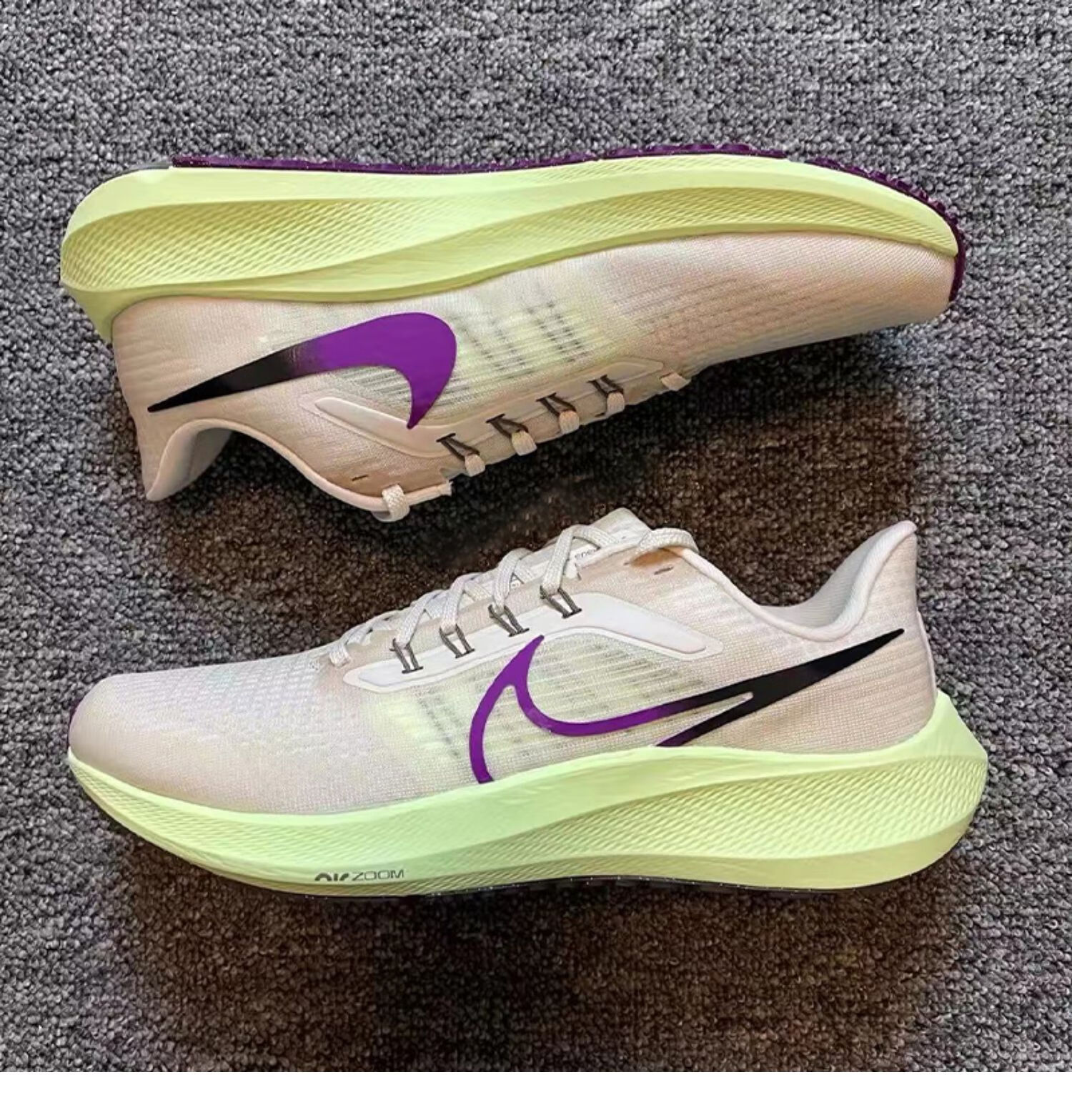 灭世纯原air zom pegasus 39 飞马白绿运动休闲跑步鞋dh71-101 白绿