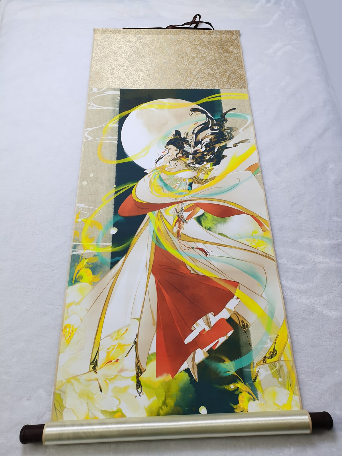 天官赐福原耽卷轴挂画 高清太子悦神图天官赐福卷轴挂画定制海报谢怜