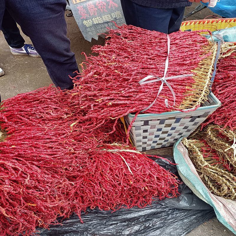 特香贵州大方特产皱皮辣椒干辣椒鸡爪辣椒炒菜蘸水辣椒香辣椒精选无把