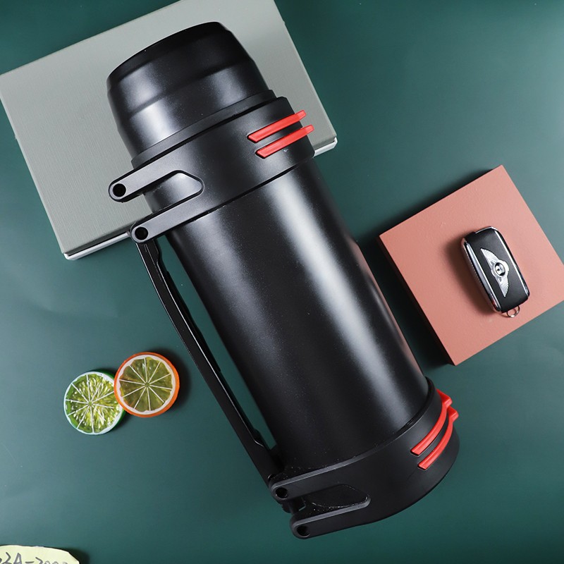 304不锈钢水壶网红超大容量登山旅行壶简约防摔暖水壶男生健身运动