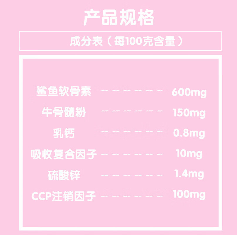 38，寵物保健品 狗狗微量元素片180粒/瓶狗狗異食癖美毛片 道力其-軟骨素大骨鈣片-180粒