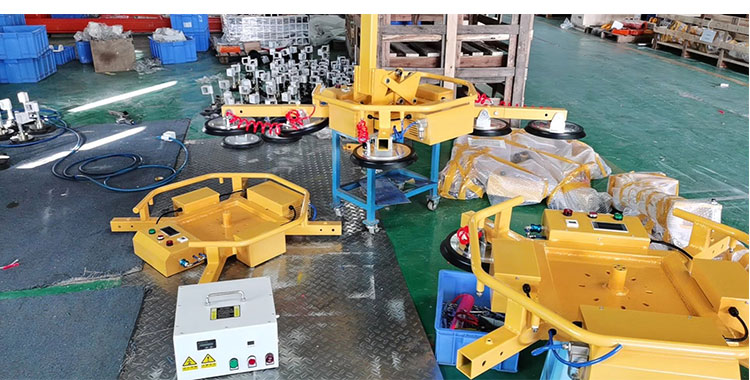 电动吸盘吊具大型真空玻璃幕墙安装工具充电式旋转重型强力吸吊机800