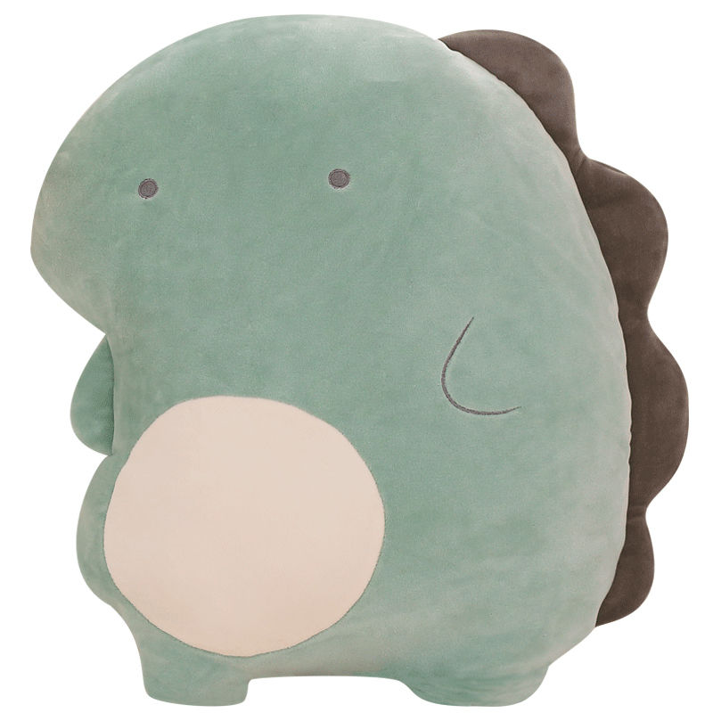 恐龙玩偶可爱生日礼物毛绒玩具床上睡觉被子两用软抱枕小公仔娃娃 洛