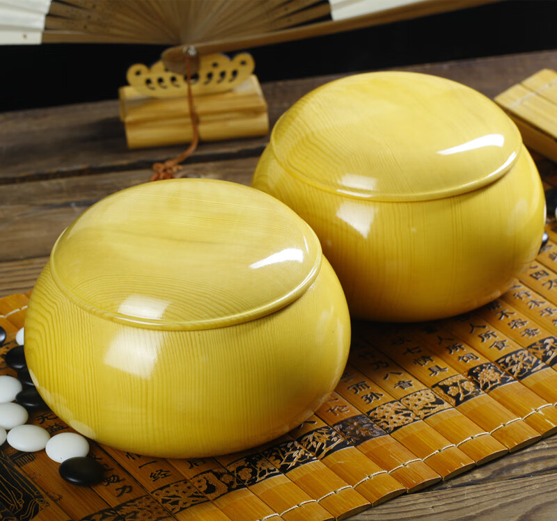 大号新榧木围棋棋罐棋筒笥整木独木实木制作比赛礼品促销全国