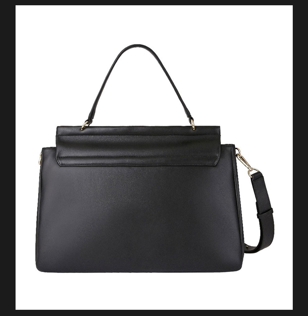 chloe蔻依女包 21秋冬新品 faye系列女士大号柔软小羊皮软顶手提包单