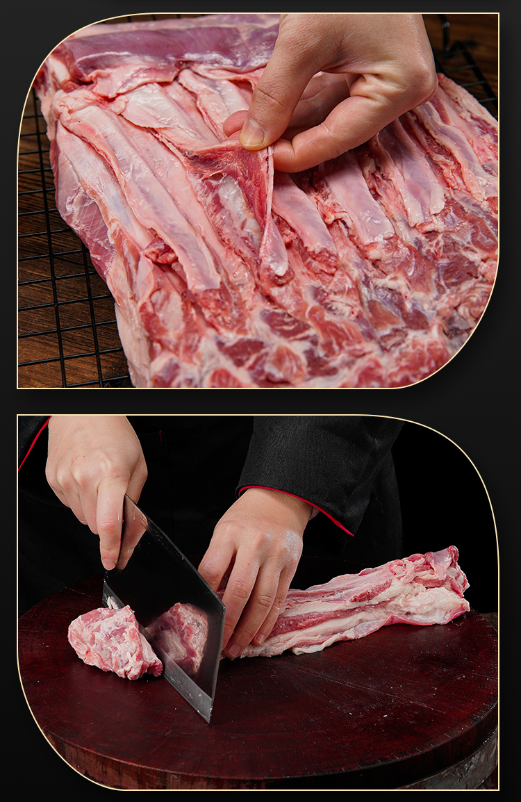 羊肋条肉去骨新鲜冷冻羊肉农家散养生鲜羊肋排肉5斤