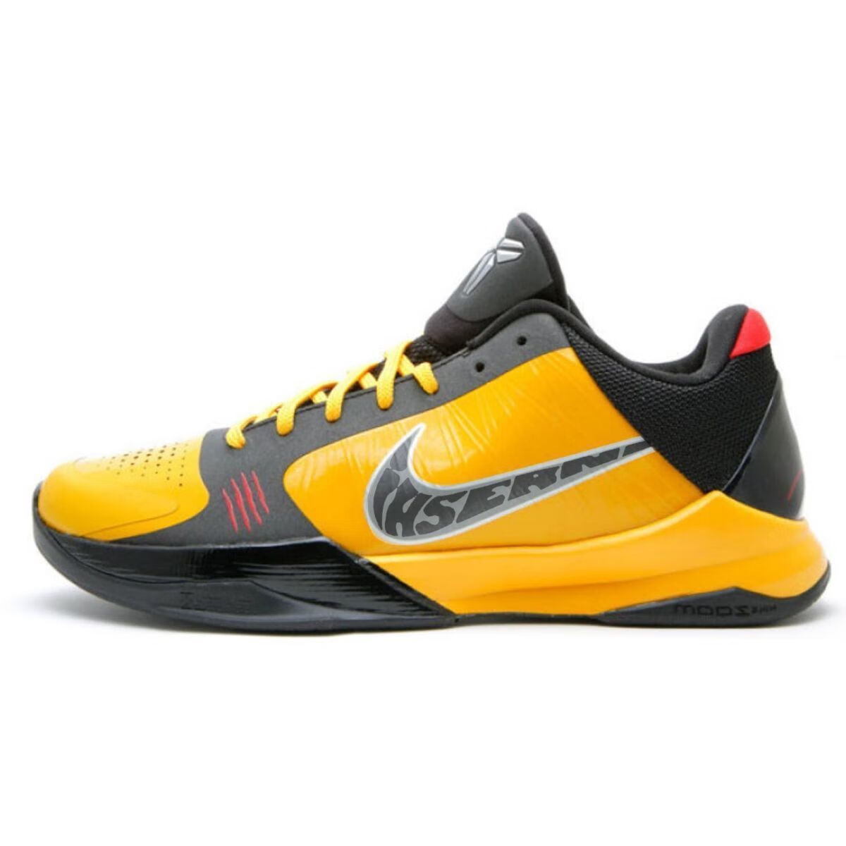 莆田灭世纯原科比6代青蜂侠zk6篮球鞋真碳板真气垫季后赛耐磨实战 墨