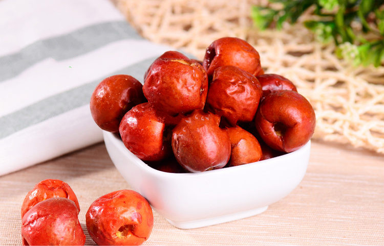 黄骅脆冬枣红枣果干零食沧州特产无核香酥脆枣250g10袋