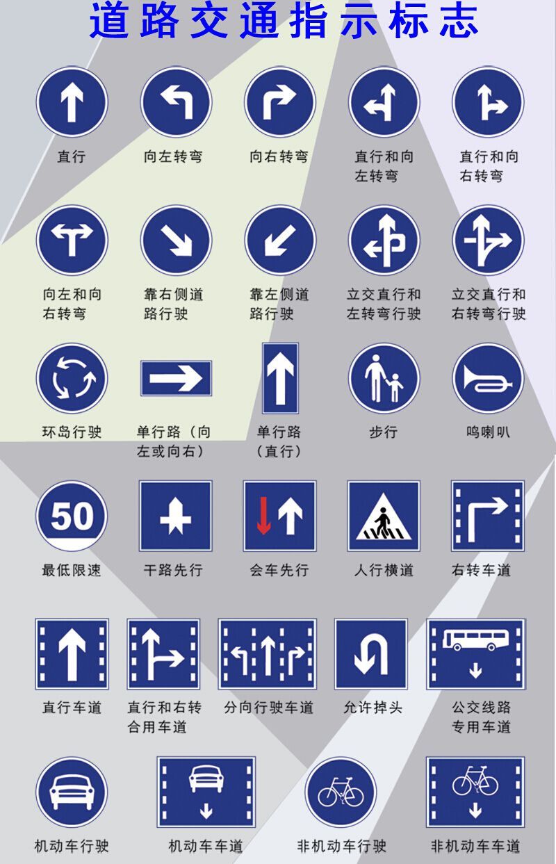 2022新 款适用于 交通标志指示牌交通标志牌道路指示牌反光标识标牌限