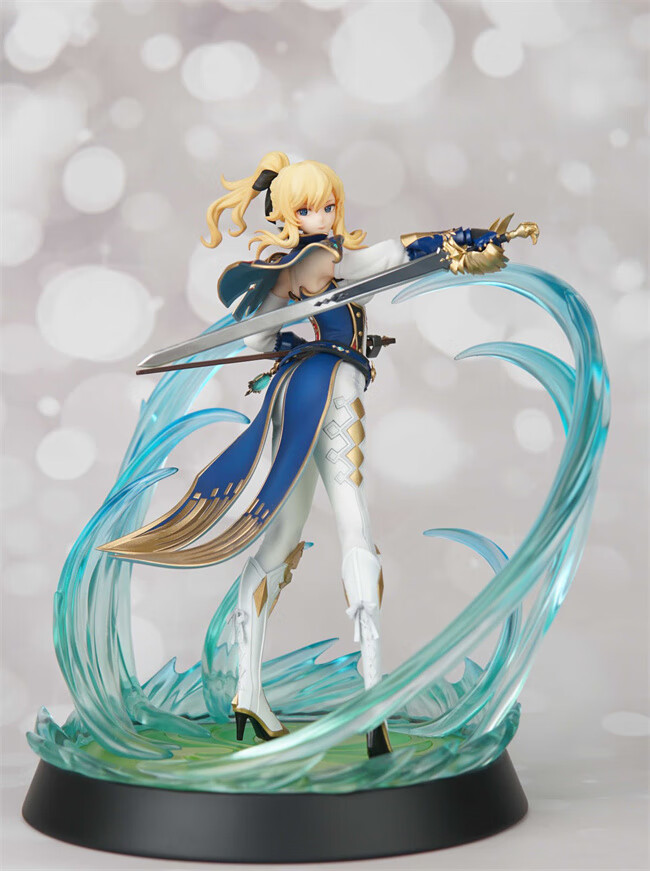 七星刻晴原神西风骑士团模型二次公仔摆件 安柏_飞行将(14cm)【图片