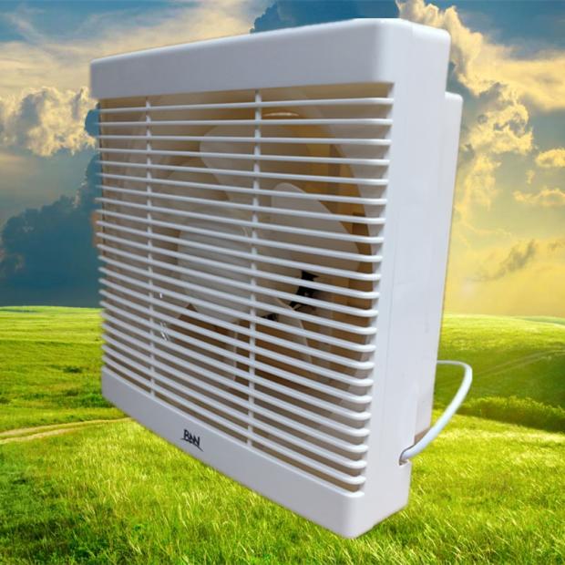 bnn贝莱尔10寸带罩窗式墙式滚珠轴承百叶换气扇排气扇排风扇 气扇排