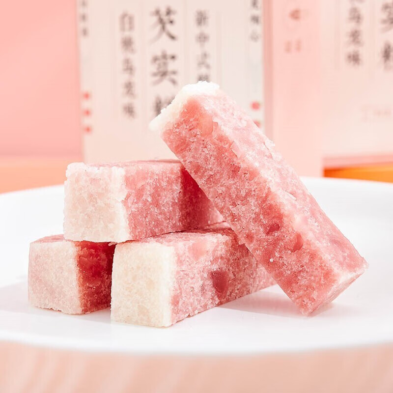 伟杨先生美食铺杨先生的白桃乌龙芡实糕饼杭州特产西塘糕点 紫米芡实