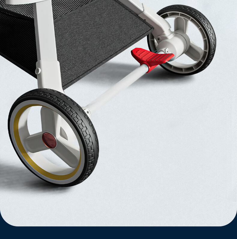 好孩子(gb)遛娃神器溜娃超轻便可坐可躺可折叠婴儿推车高景观儿童宝宝