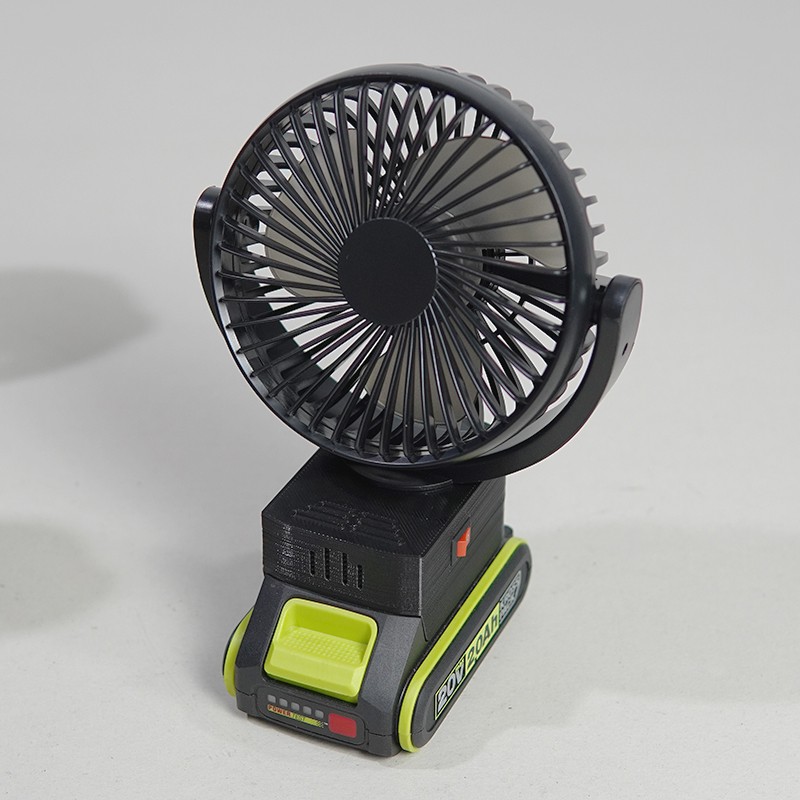 威克士20v 锂电池 适用电风扇 充电迷你扇 worx fan 桌面工作风扇