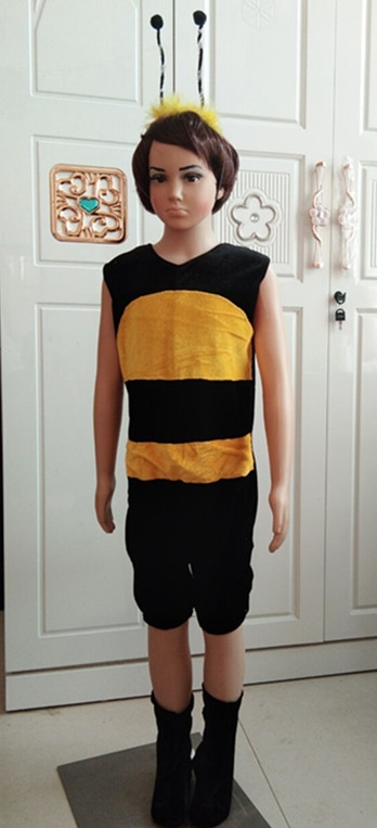六一儿童小蚂蚁表演服装幼儿园课本剧动物演出服蚂蚁过河舞蹈服装