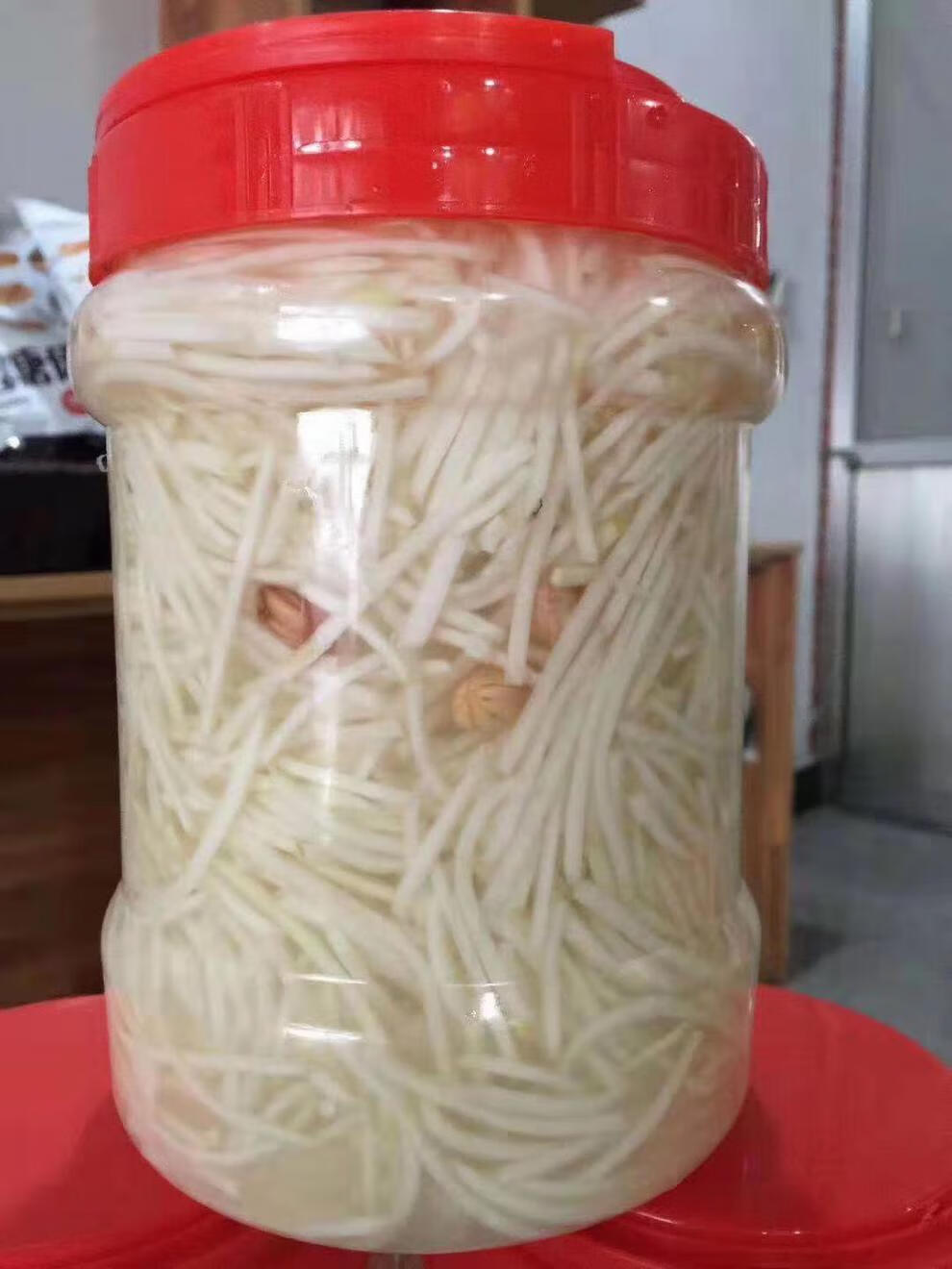 诸城辣丝子 昊升芥菜丝小桶1600克芥末味汆鼻下饭菜咸菜泡菜 原味不甜